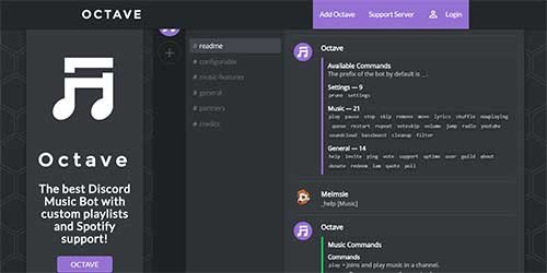 octave music bot