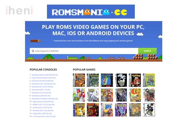 Play ROMS Video Games On Your PC, MAC, IOS Or Android Devices