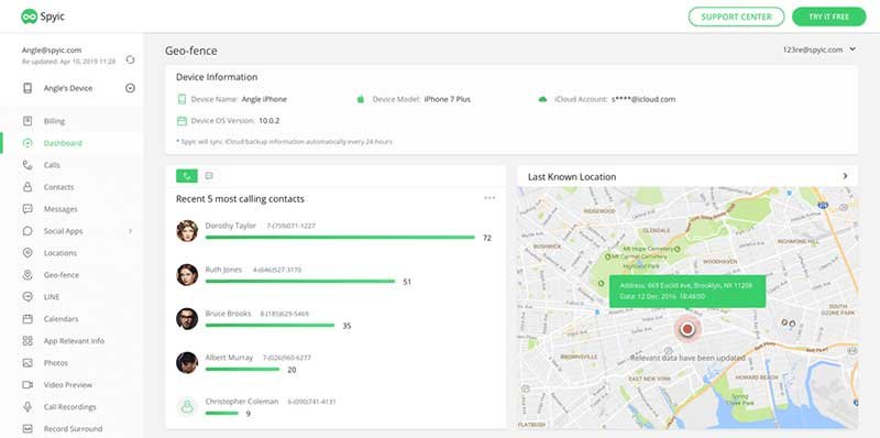 Cell phone tracker