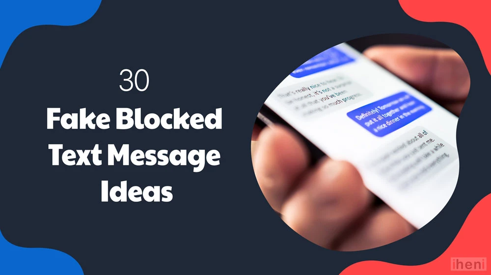 30 Fake Blocked Text Message Ideas iHeni