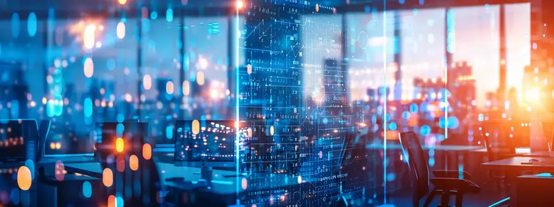 A tech company showcasing the advancement of knowledge management AI.